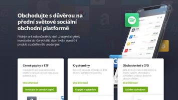 eToro recenze obchodování