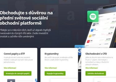 eToro recenze obchodování