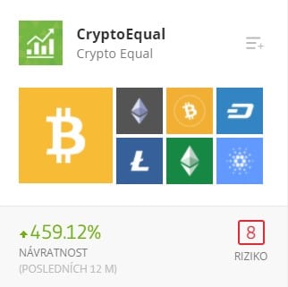 CryptoEqual portfolio
