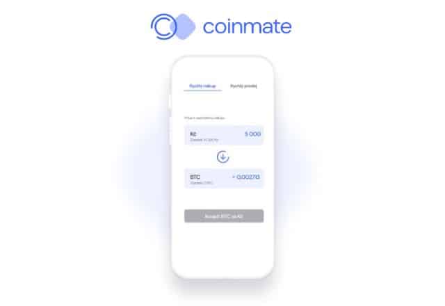 Coinmate aplikace